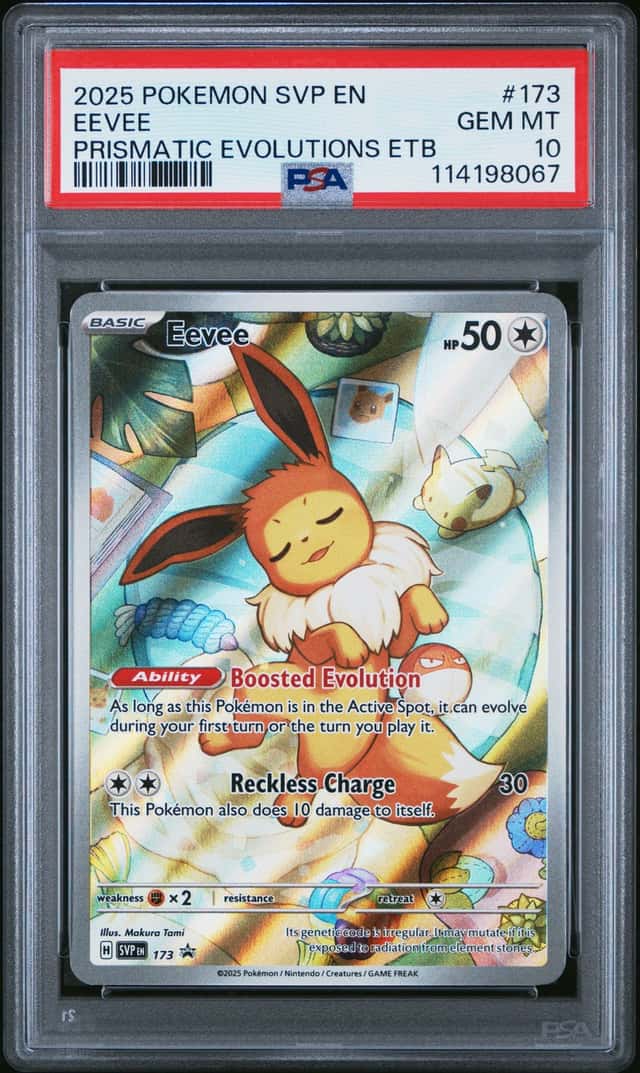 The Pokémon Company Eevee 173 Sv: Scarlet & Violet Promo Holo PSA 10 EN