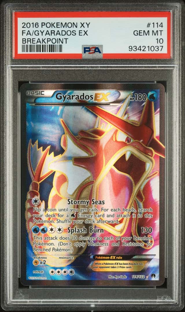 2016 Pokemon XY BREAKpoint Gyarados #114/122 PSA 10 GEM MINT