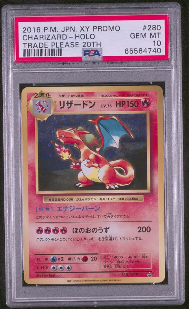 Pokemon XY Promos JP - XY-P Charizard #280/XY-P PSA 10 GEM MINT