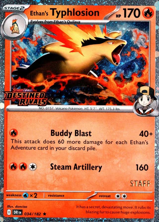 Holo · Prerelease · Staff