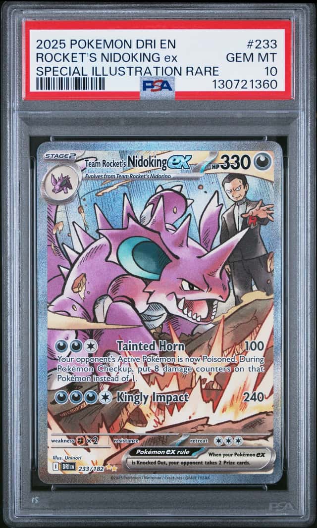 ROCKET'S NIDOKING ex