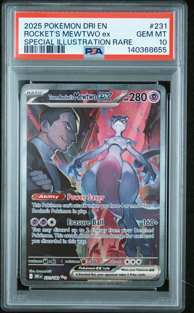 ROCKET'S MEWTWO ex