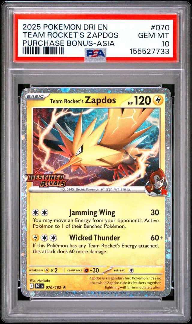 Team Rocket's Zapdos