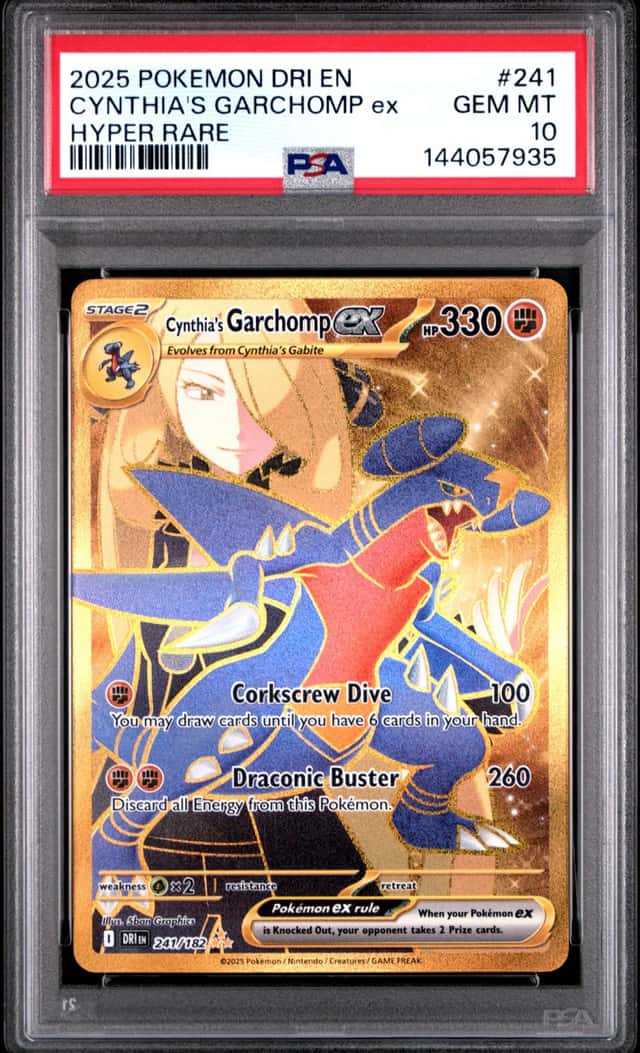 CYNTHIA'S GARCHOMP ex
