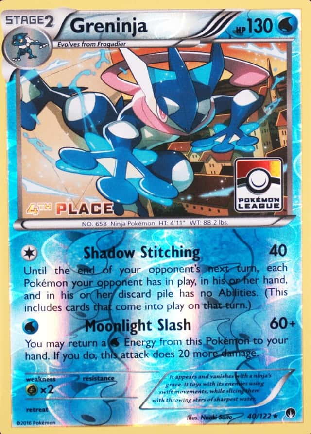 Reverse Holo · 4Th League Place