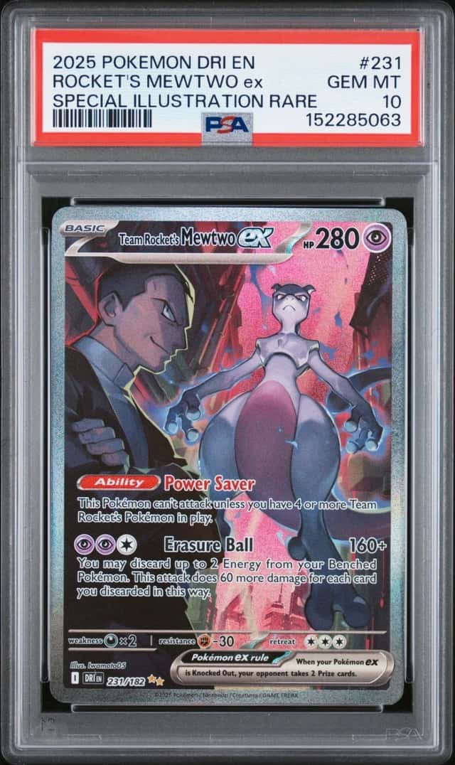 ROCKET'S MEWTWO ex