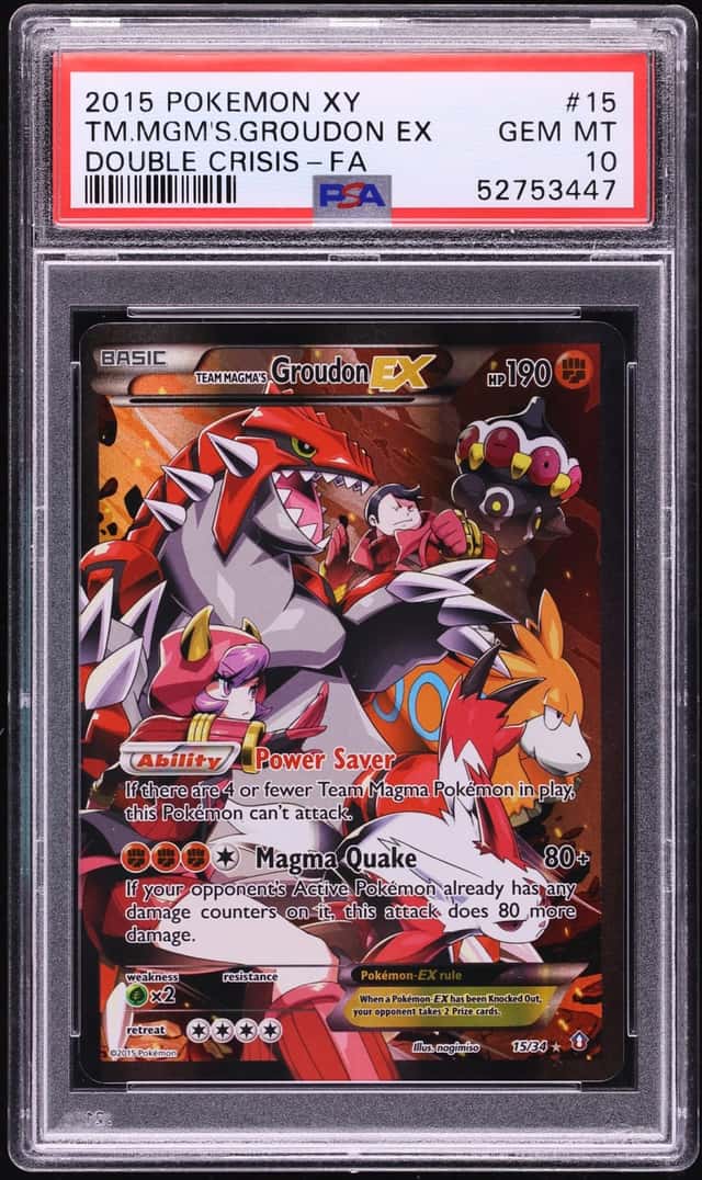 Team Magma's Groudon EX