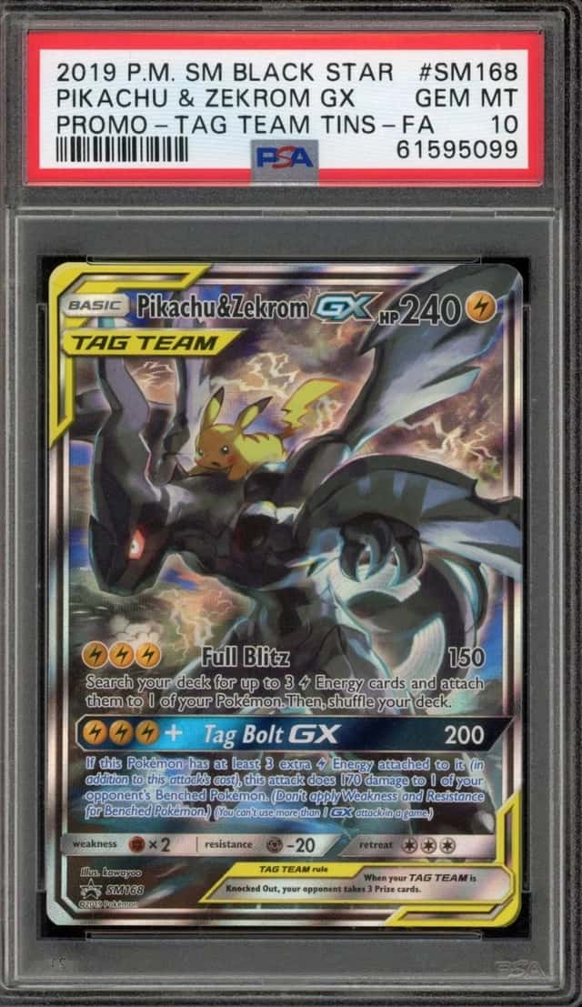 Pikachu & Zekrom GX