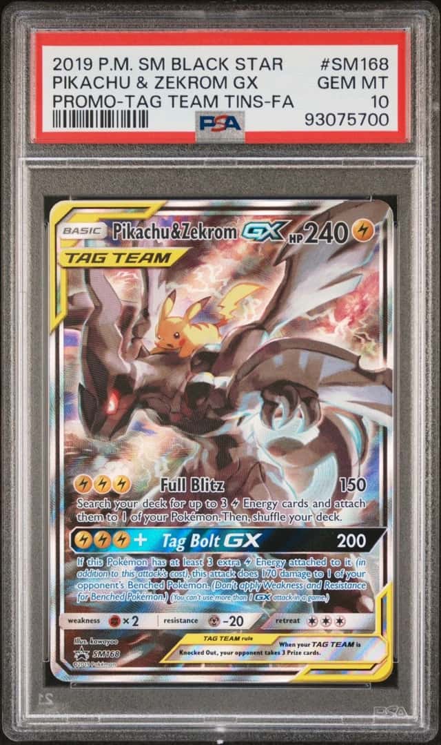 Pikachu & Zekrom GX