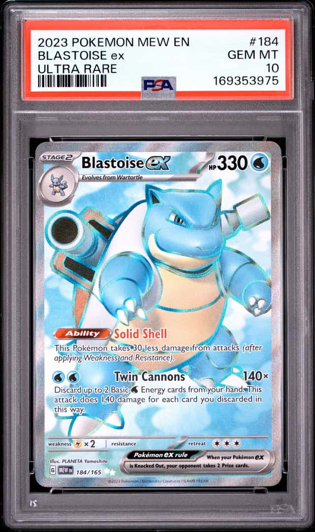 BLASTOISE ex
