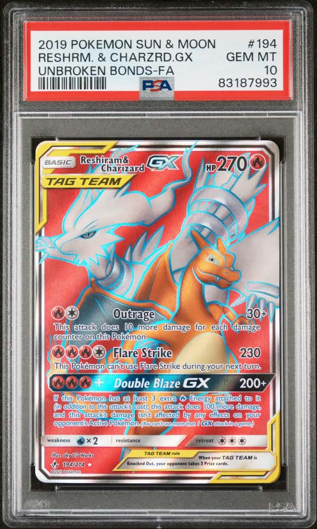 Reshiram & Charizard GX