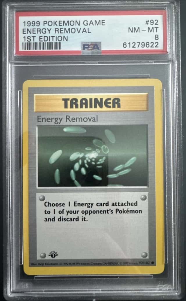 Energy Removal