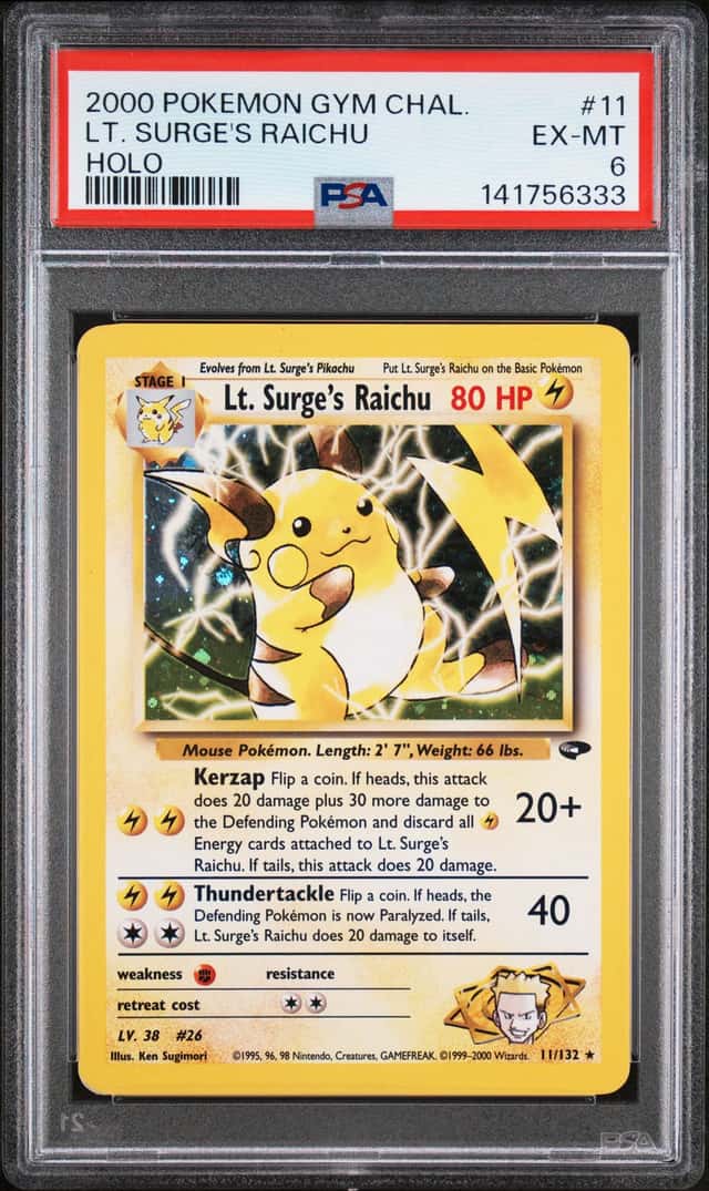 Lt. Surge's Raichu