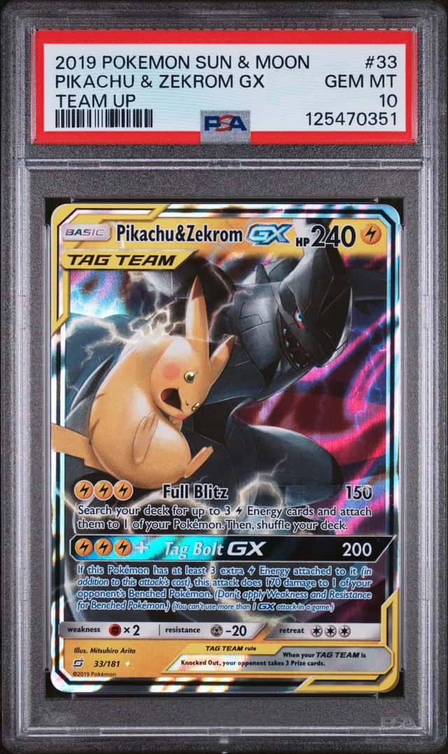 Pikachu & Zekrom GX