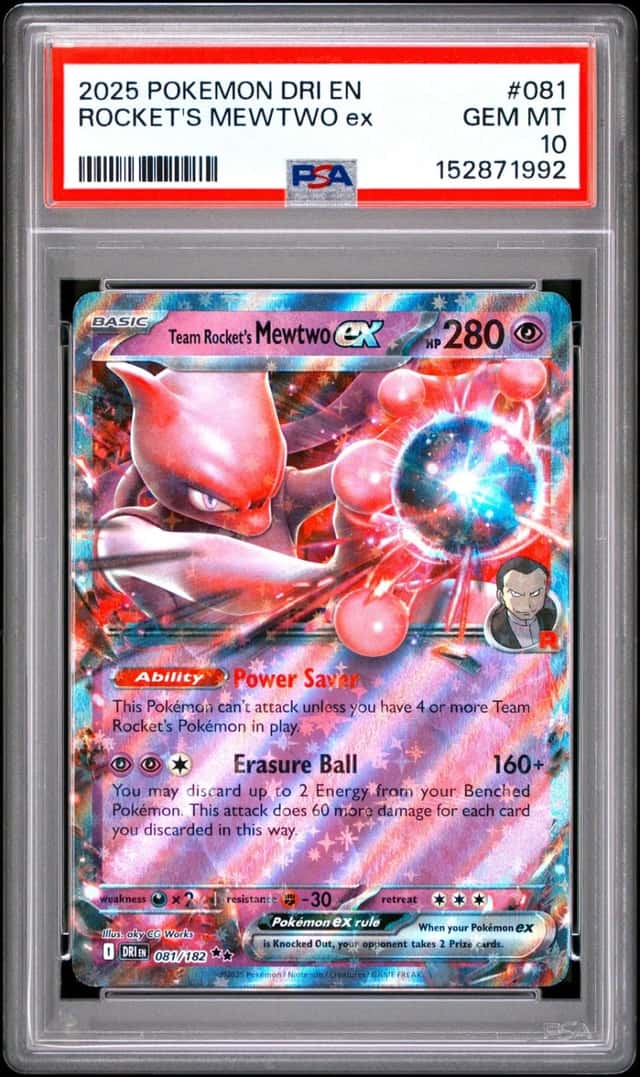 ROCKET'S MEWTWO ex