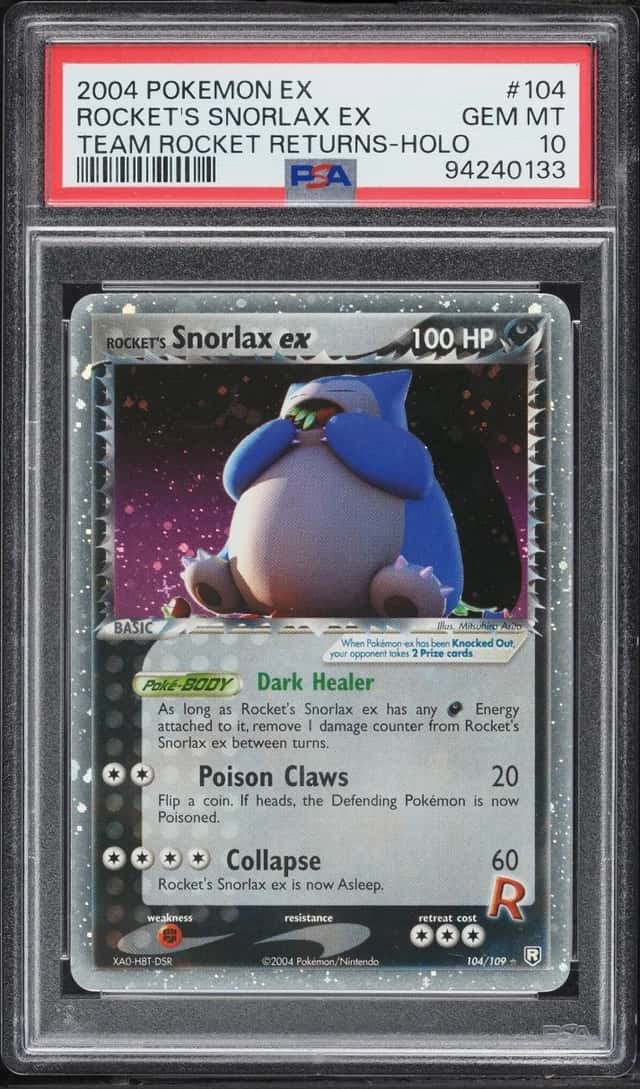 Rocket's Snorlax EX