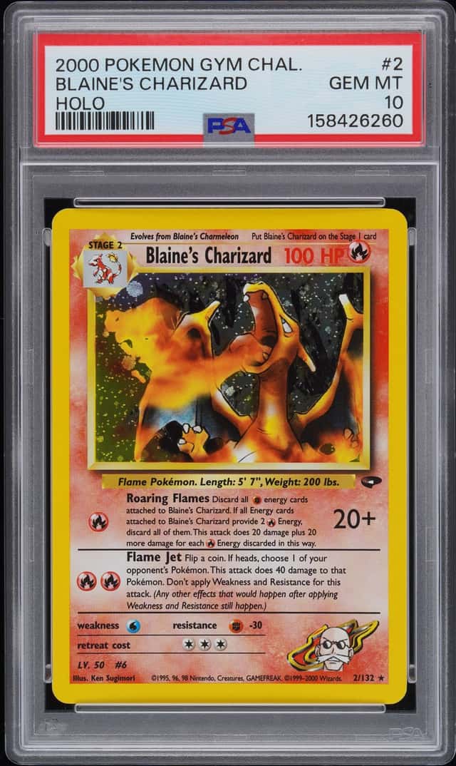 Blaine's Charizard
