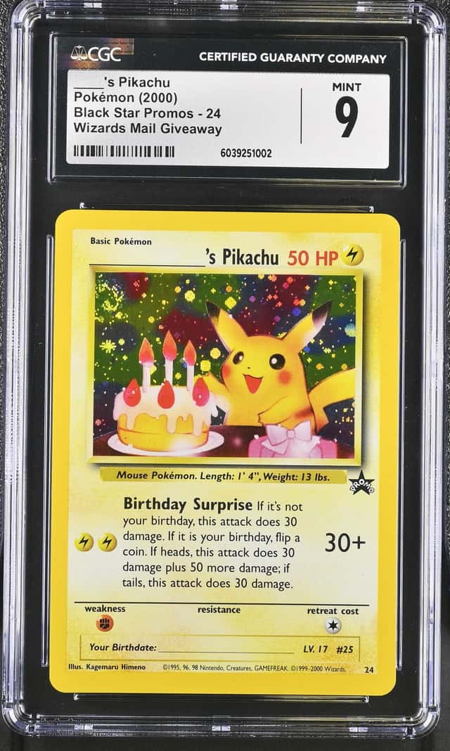Birthday Pikachu