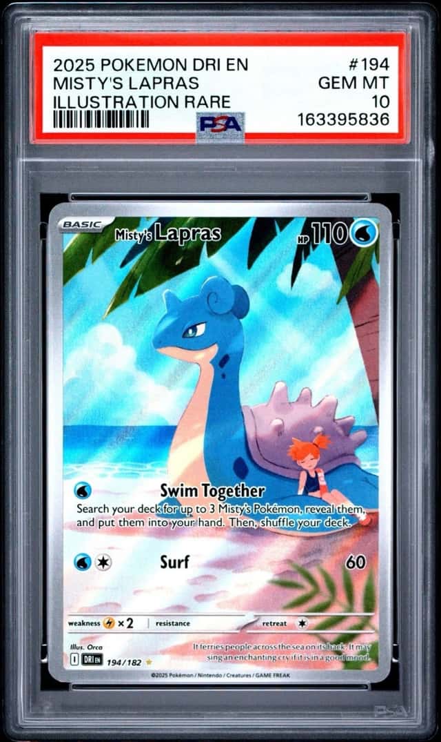 Misty's Lapras