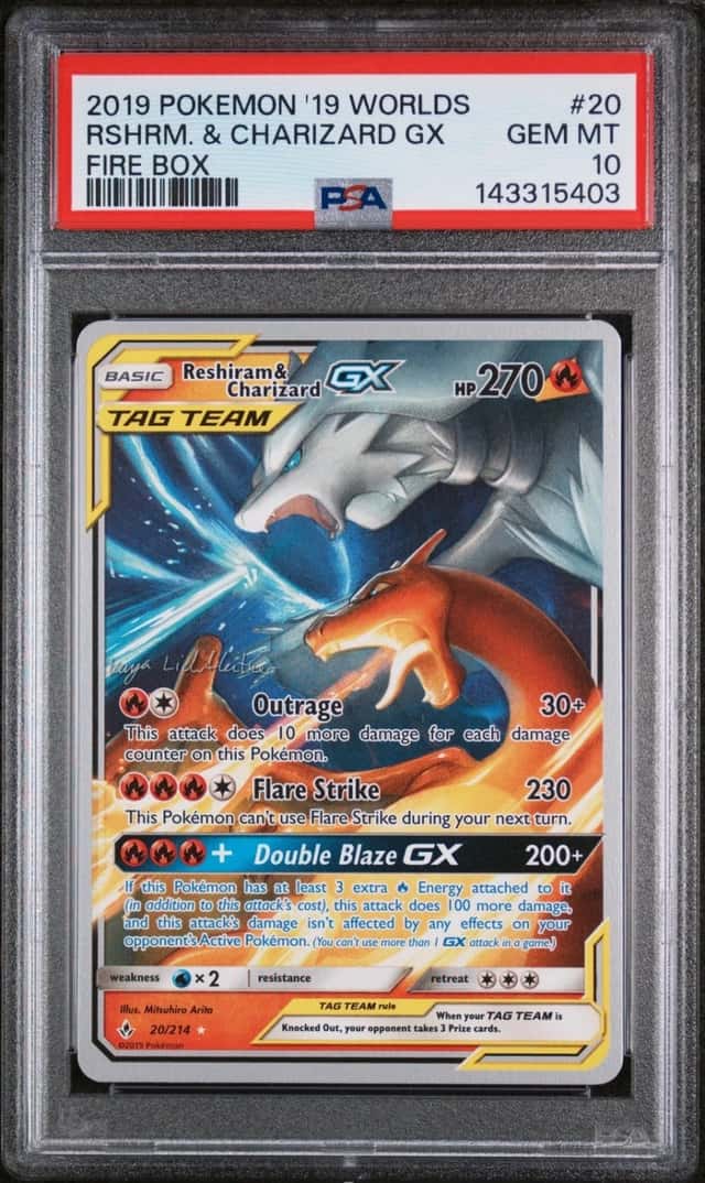 Reshiram & Charizard GX