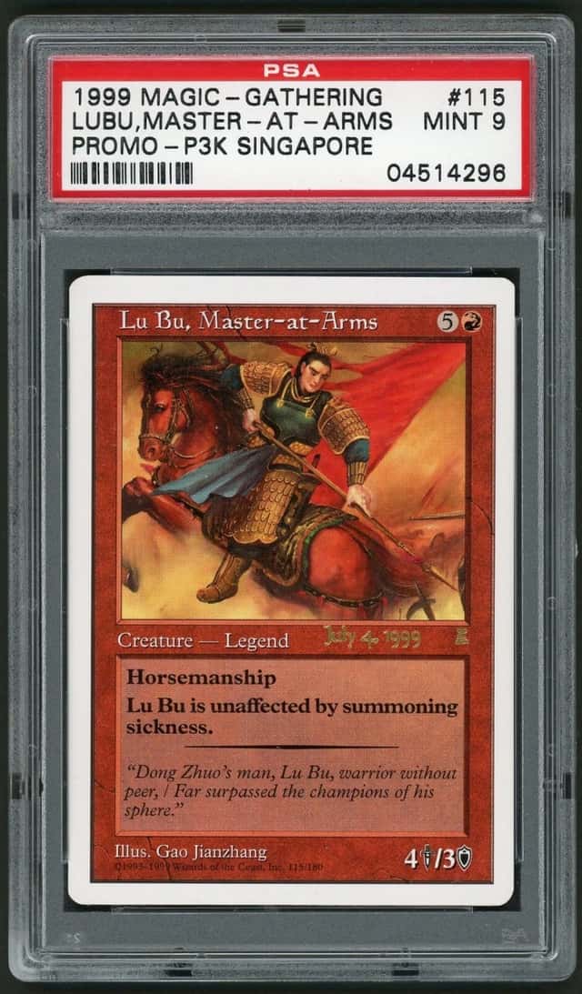 Lu Bu, Master-At-Arms