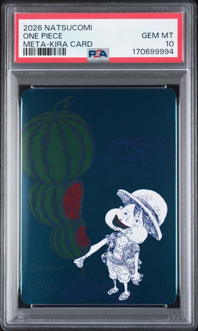 2026 Natsucomi One Piece Meta-Kira Card PSA 10 GEM MINT