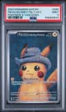 Pikachu/grey Felt Hat