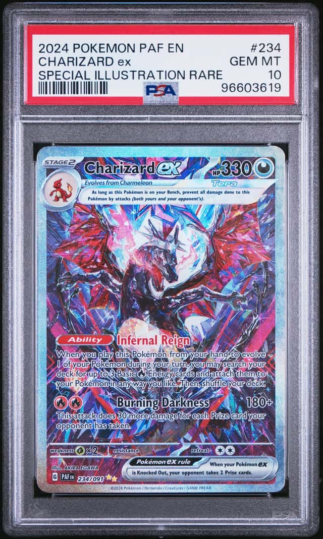The Pokémon Company Charizard ex PSA 10 SV Paldean Fates SIR 234/091 2024