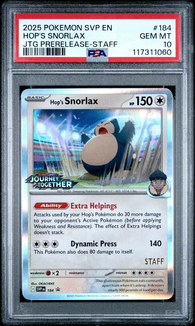 Hop's Snorlax