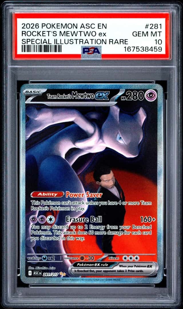 ROCKET'S MEWTWO ex
