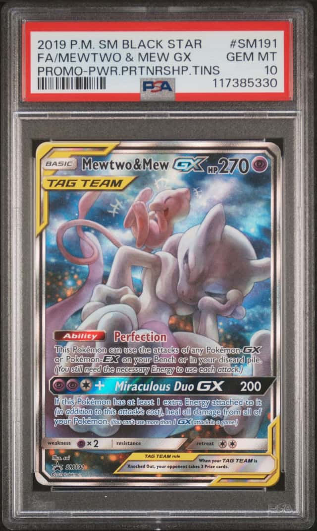 Mewtwo & Mew GX