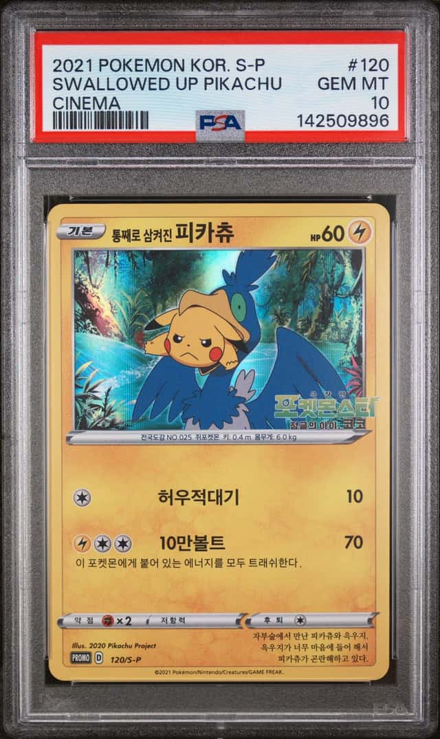 Swallowed Up Pikachu