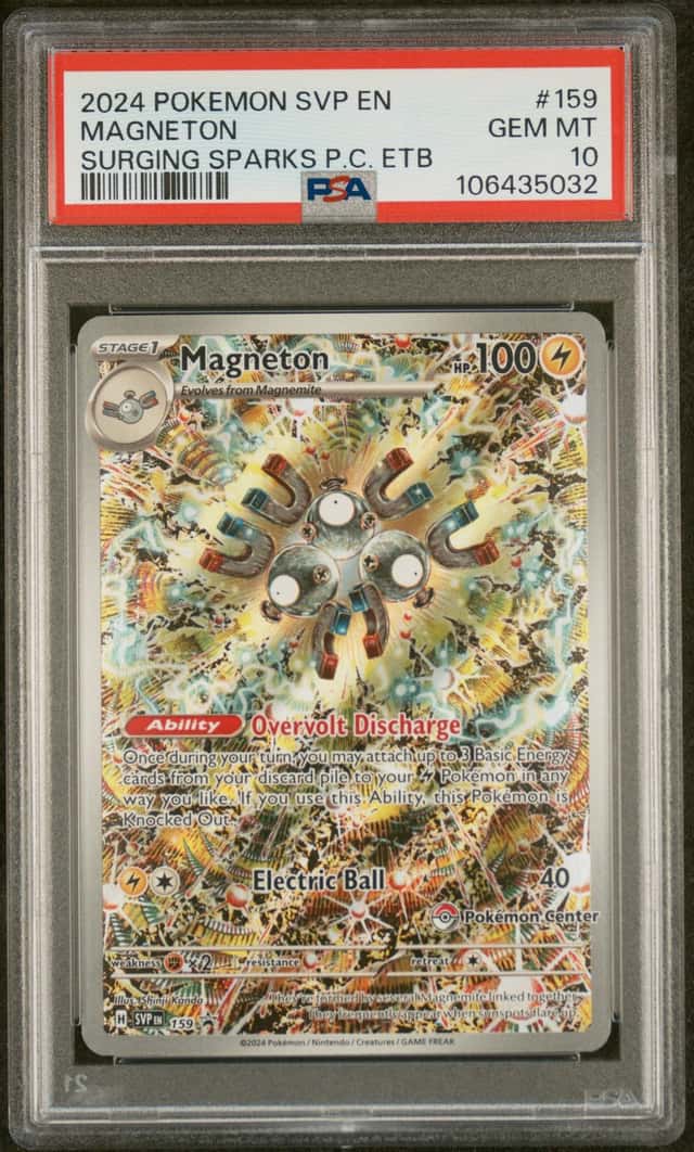 Pokemon SV Black Star Promos Magneton 2024 #159 PSA 10 GEM MINT