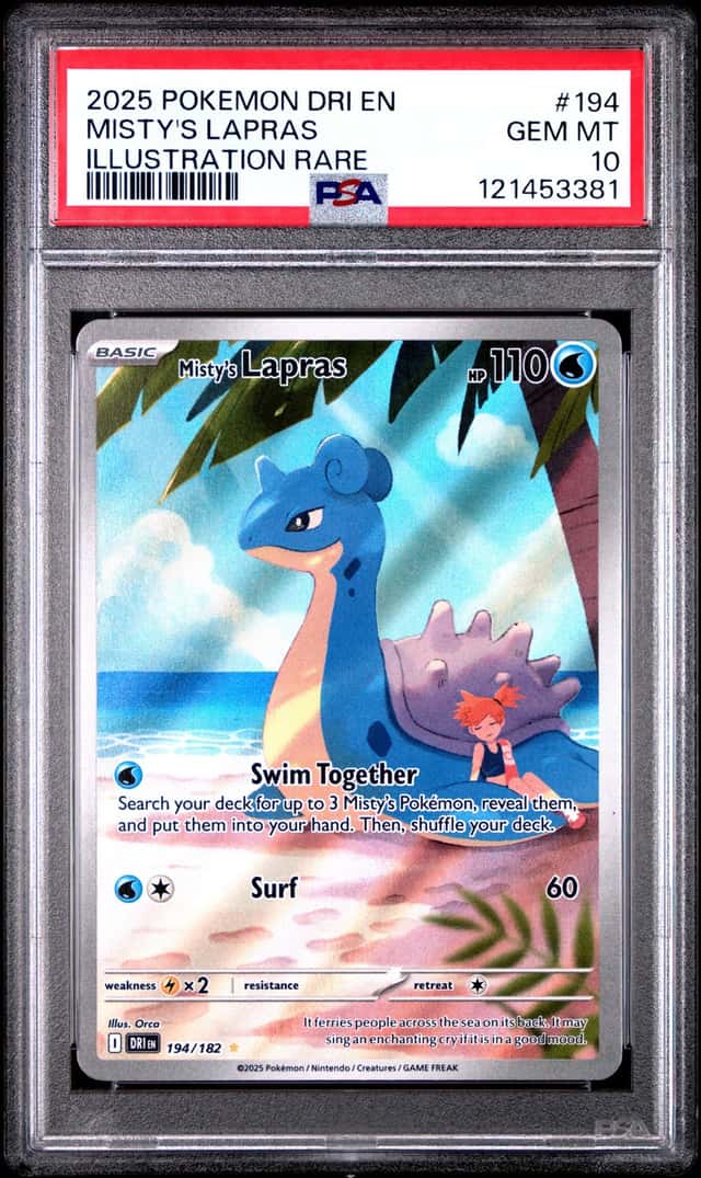 Misty's Lapras