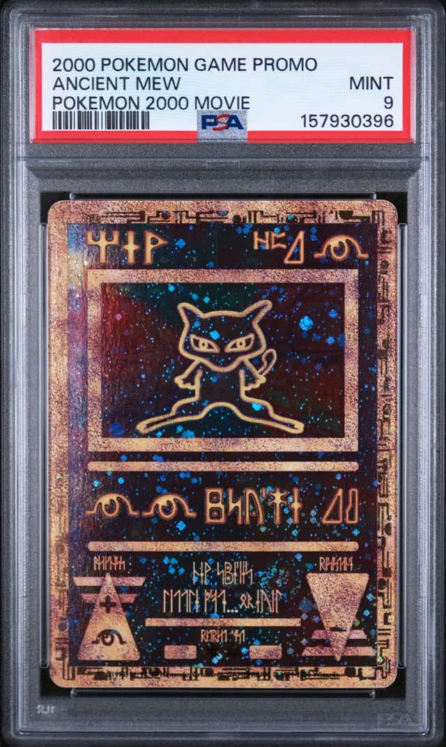 Pokemon 2000 Ancient Mew Promo PSA 9