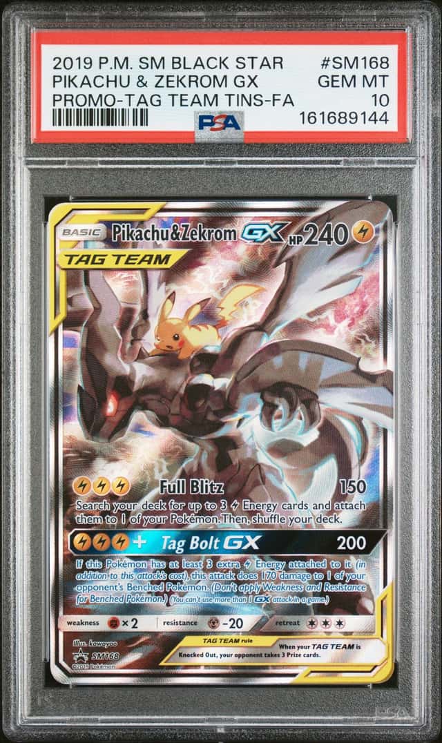 Pikachu & Zekrom GX