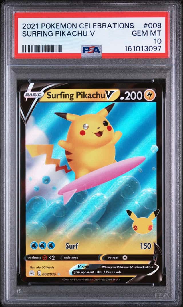 Surfing Pikachu V