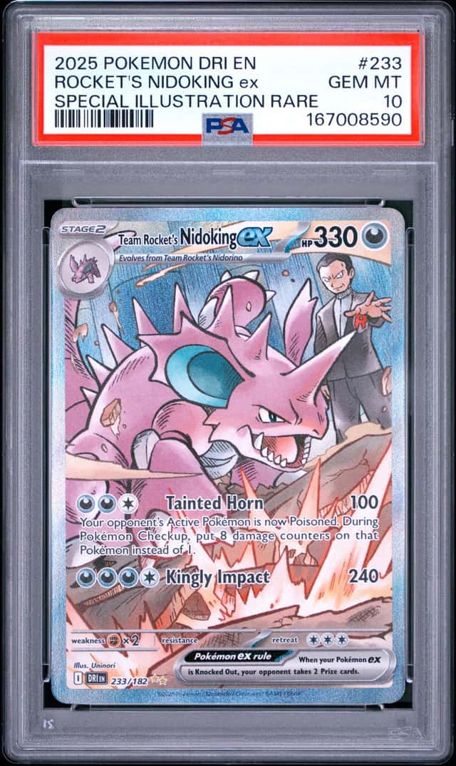 ROCKET'S NIDOKING ex