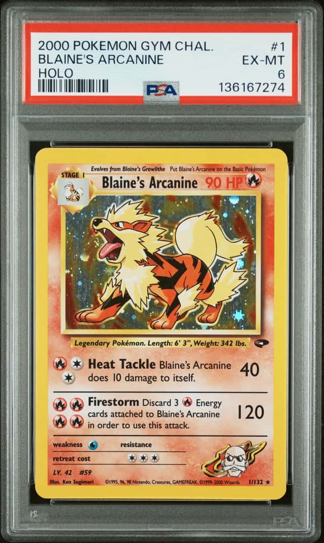 Blaine's Arcanine