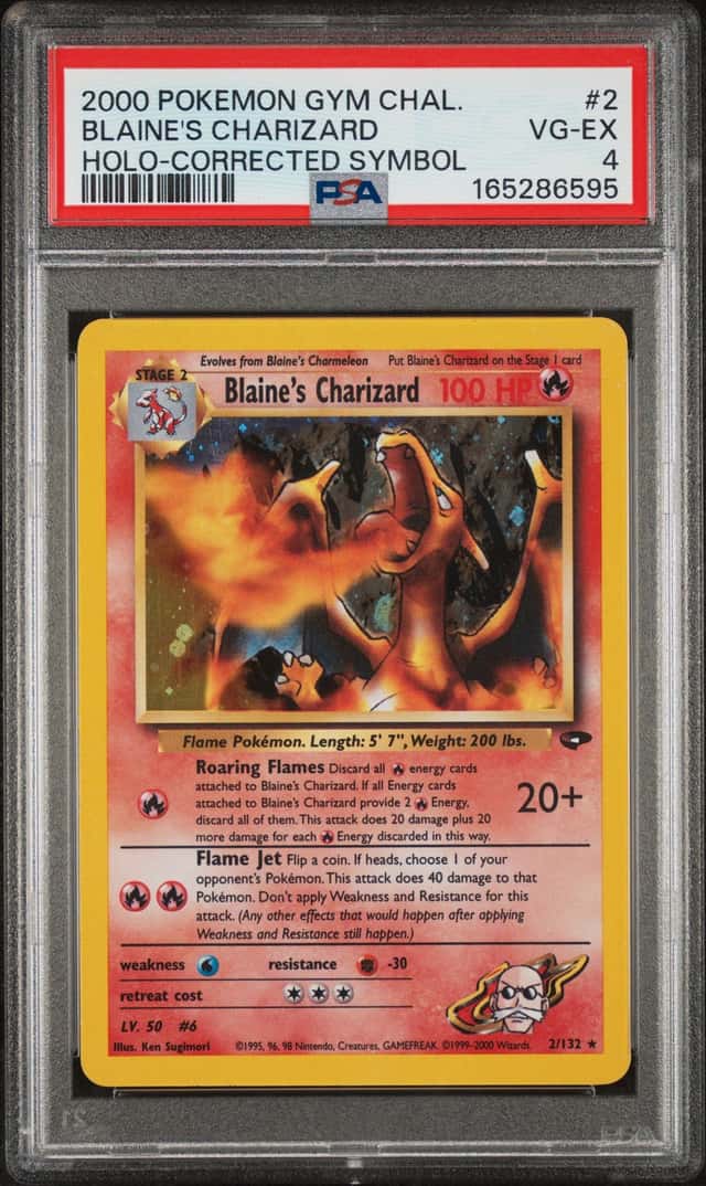Blaine's Charizard