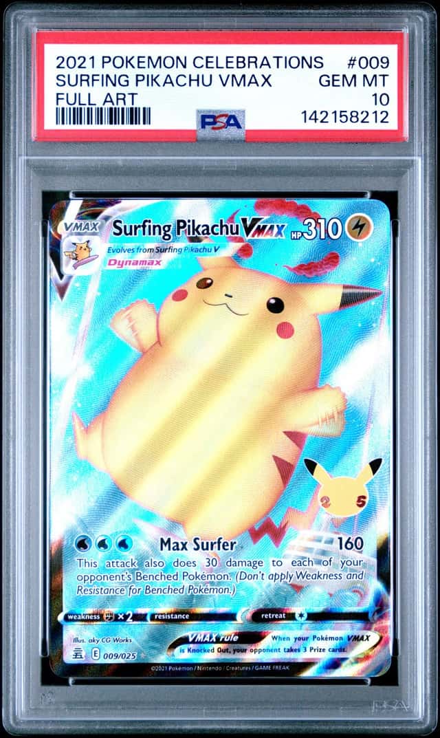 Surfing Pikachu VMAX