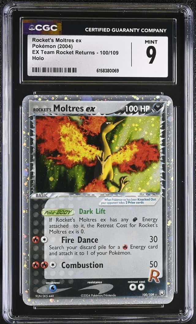 Rocket's Moltres EX