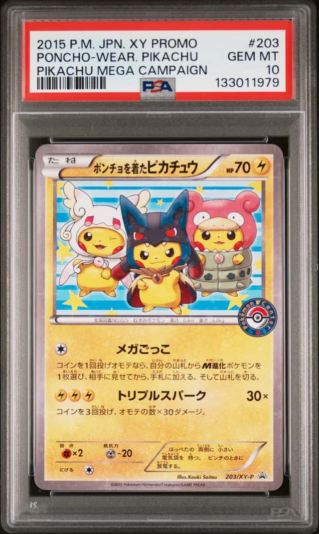 Poncho-Wear Pikachu