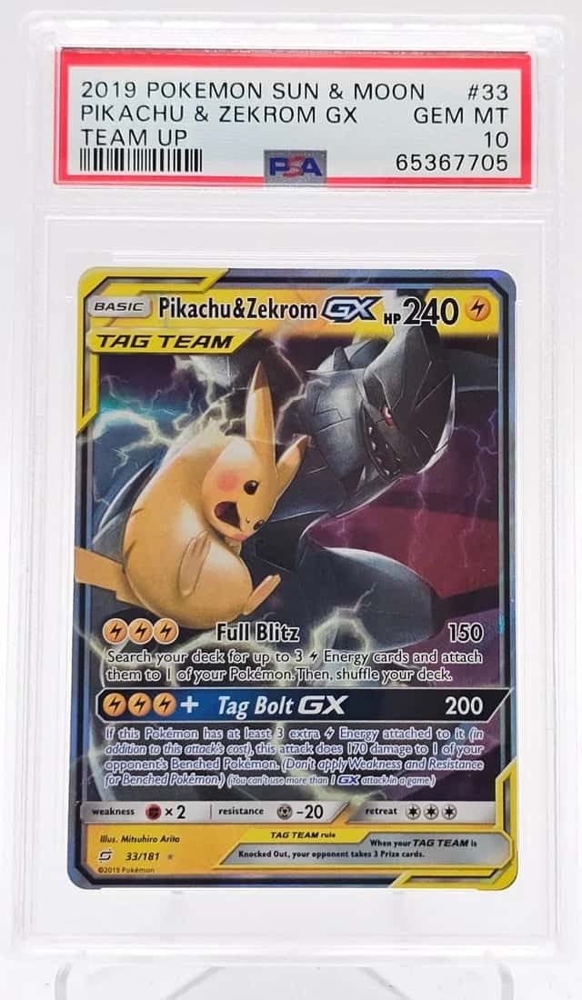 Pikachu & Zekrom GX