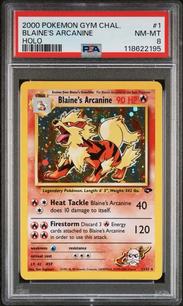 Blaine's Arcanine