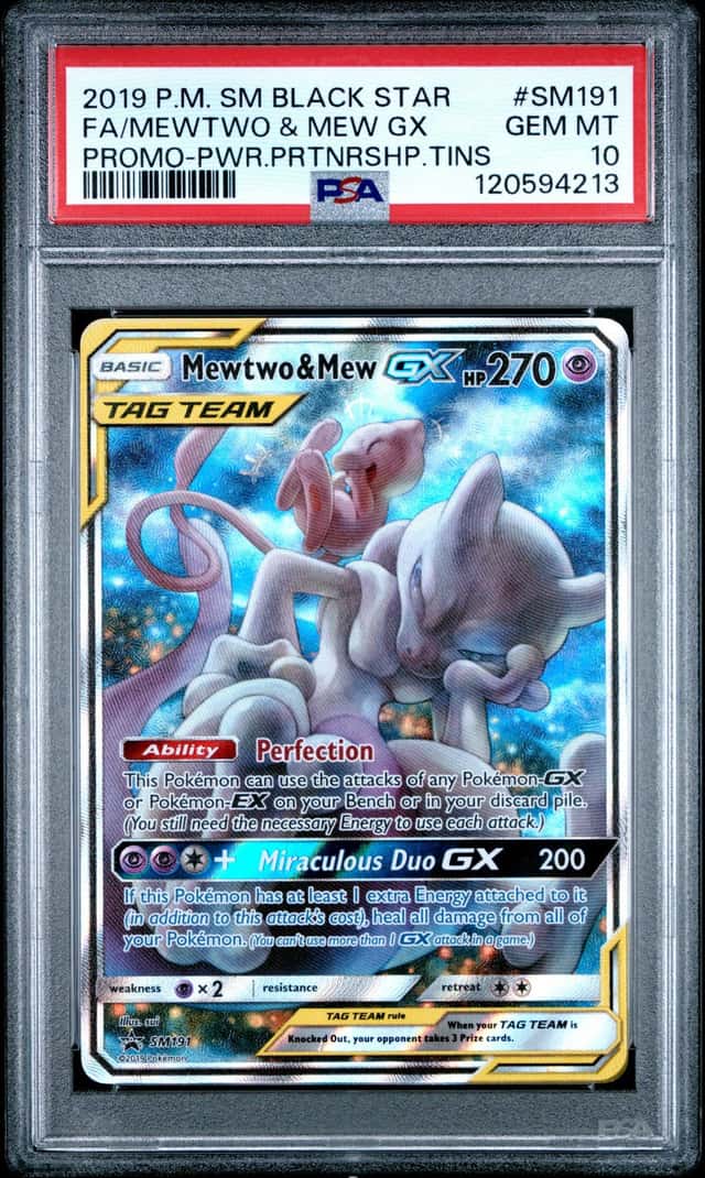 Mewtwo & Mew GX