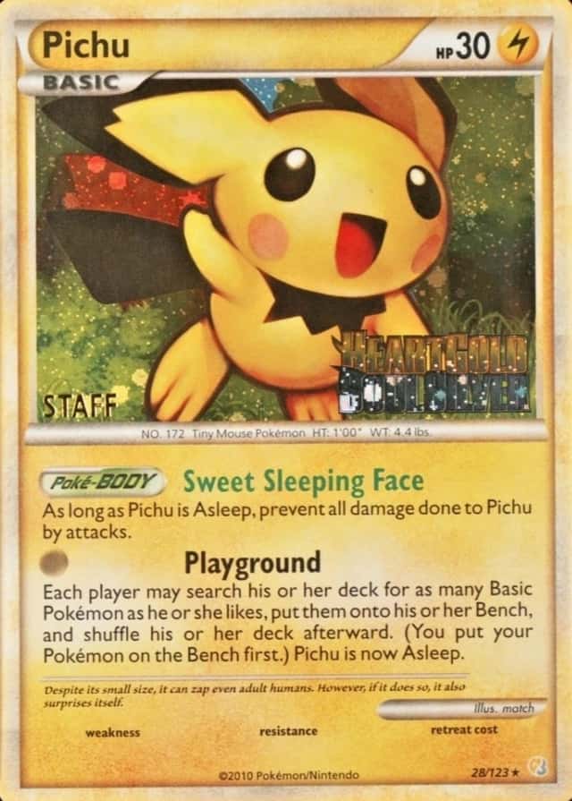 Holo · Prerelease · Staff