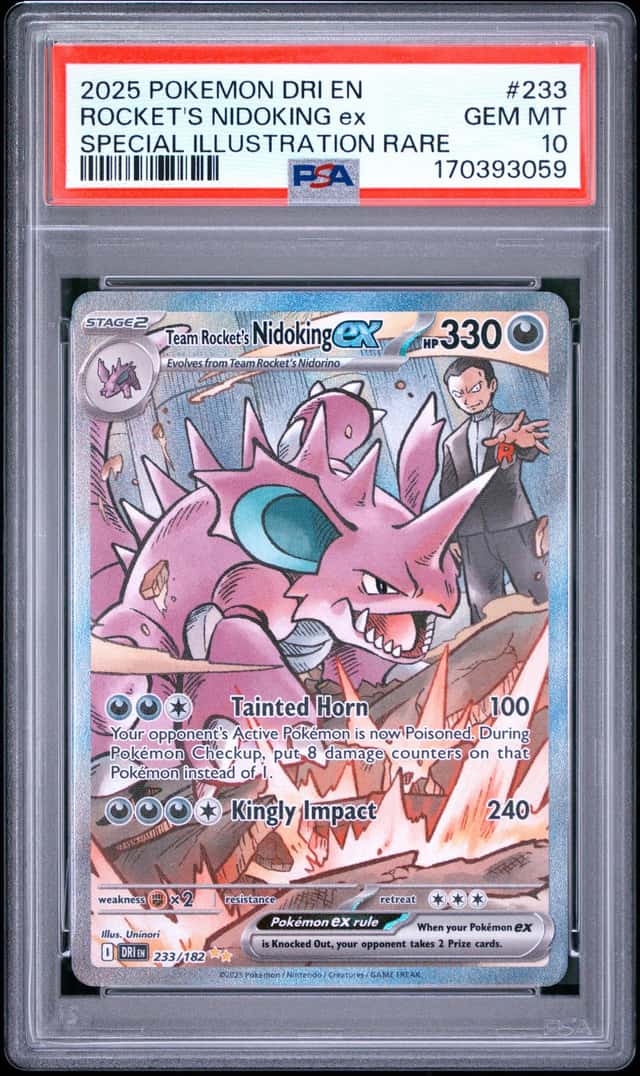 ROCKET'S NIDOKING ex