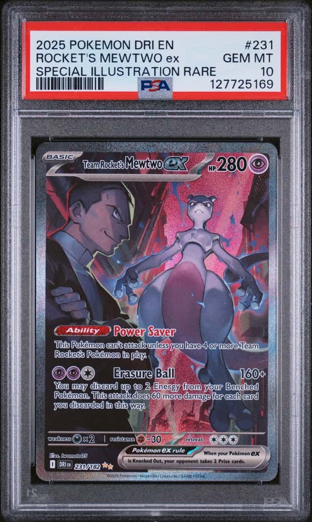 ROCKET'S MEWTWO ex