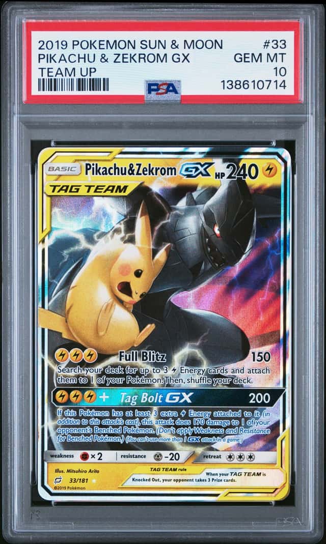 Pikachu & Zekrom GX